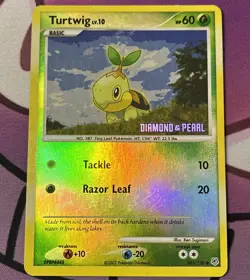 Turtwig - [Diamond & Pearl] 103/130 Burger King Reverse Holo - Image 1