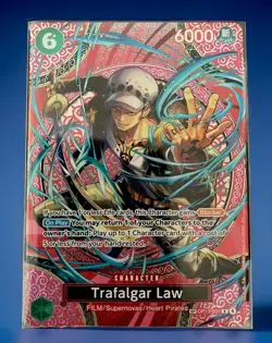 Trafalgar Law (SP) OP13-031 Adventure on Kami's Island Foil One Piece Fresh Pull - Image 1