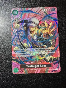 Trafalgar Law (SP) OP13-031 Adventure on Kami's Island Foil One Piece Fresh Pull - Image 3