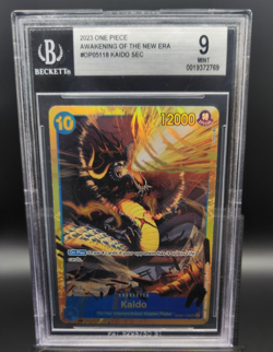 BGS 9 One Piece OP05-118 SEC Kaido - English - Awakening of the New Era - Image 1