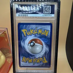 Pokemon Gengar & Mimikyu GX Team Up Full Alt Art #165 PSA 8 Super Clean! - Image 3