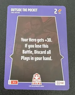 2025 Bo Jackson Battle Arena Update Outside The Pocket SSP Play Card #PL-4 - Image 1