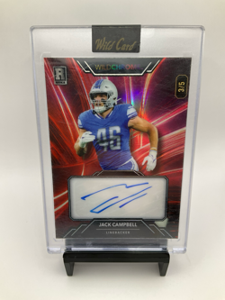 2023 WILD CARD ILLUMINATION JACK CAMPBELL AUTO /5 WCL-A - Image 1