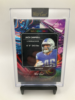 2023 WILD CARD ILLUMINATION JACK CAMPBELL AUTO /5 WCL-A - Image 2