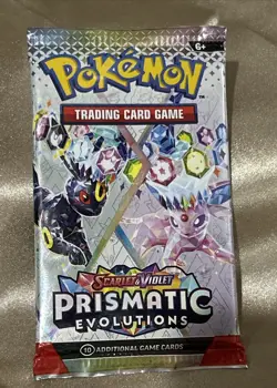 Pokemon Prismatic Evolutions Booster Pack - 10 Cards/Pack - Random Art - SEALED - Image 4