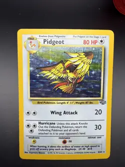 1999 Pokemon Jungle Set Pidgeot 8/64 Holo Rare NM-LP+ - Image 1