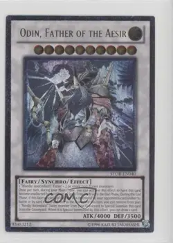 UR - Odin Father of the Aesir Unlimited YuGiOh Storm Ragnarok #STOR-EN040 - Image 1
