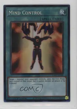 Mind Control 1st Ed. Super Rare YuGiOh 25th Anniversary Rarity Collection II - Image 1