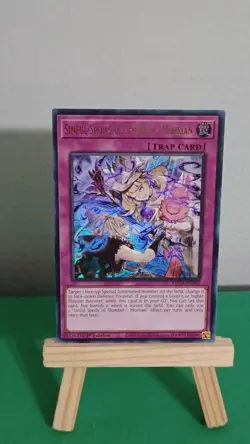 2025 Yugioh Sinful Spoils Of Slumber - Morrian Trap Card MP25-EN202 Ultra Rare - Image 2