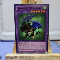 Yugioh Chimera The Flying Mythical Beast LCYW-EN052 Super Rare 1st Ed NM - Image 1