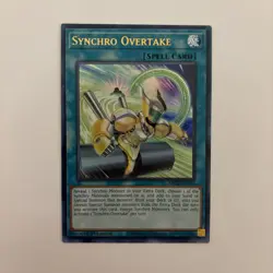 YuGiOh! Synchro Overtake - Ultra Rare 1st Edition NM - MP22-EN164 - Image 1