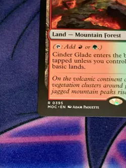 C1707 MAGIC GATHERING MTG MARCH OF MACHINE CANOPY VISTA CINDER GLADE NM RARE - Image 5