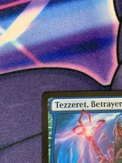 C939 MAGIC GATHERING MTG KAMIGAWA NEON DYNASTY TEZZERET BETRAYER FLESH 084 NM - Image 3