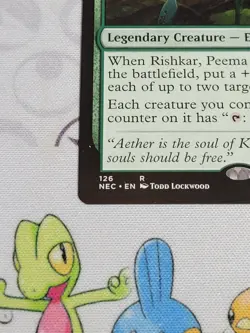 C2590 MAGIC MTG COMMANDER KAMIGAWA NEON DYNASTY NM RISHTAR PEEMA GENESIS HYDRA - Image 5