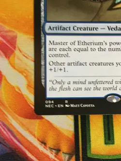 C5306 MAGIC MTG KAMIGAWA NEON DYNASTY COMMANDER MASTER OF ETHERIUM #094 NM - Image 4
