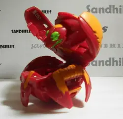 Bakugan Vicerox Battle Planet Red Pyrus B200 - Card - 2 Bakucores - Image 3
