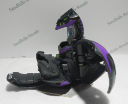 Bakugan Serpenteze Black Darkus Battle Planet B400 - Card - Cores - Image 4