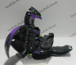 Bakugan Serpenteze Black Darkus Battle Planet B400 - Card - Cores - Image 5