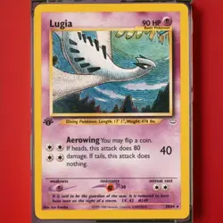 Lugia 20/64 Neo Revelation 1st Edition Holo Rare Pokemon TCG Card 90 HP - Image 1