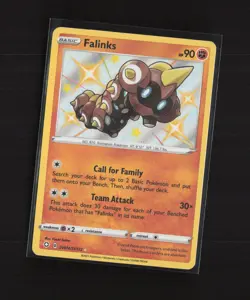 Falinks SV074/SV122 Shining Fates Shiny Holo Rare Baby Pokemon Card - Image 4