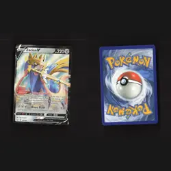 Pokemon Zacian & Zamazenta V ULTRA RARE Holo SWSH Mini Bundle Set 6 Cards Lot - Image 3