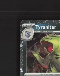Tyranitar 135/193 Paldea Evolved Cosmos Holo Rare Pokemon Card NM - Image 3