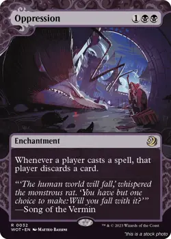 JP Oppression 32 Wilds of Eldraine: Enchanting Tales Rare LP - Image 1
