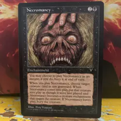 MTG Necromancy X1 NM Visions - Image 1
