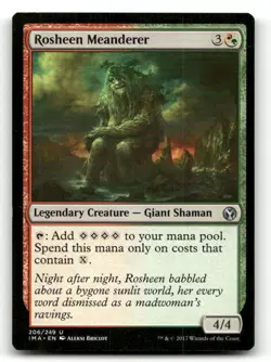 Rosheen Meanderer 206 UC Iconic Masters Magic: The Gathering NM - Image 1