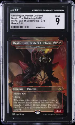 2020 MTG IKORIA: LAIR OF BEHEMOTHS #374 DESTOROYAH, PERFECT LIFEFORM CGC 9 - Image 1