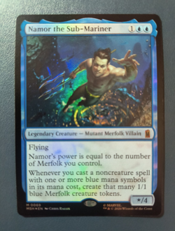 Namor the Sub-Mariner Marvel Foil Mythic 0069 - Image 1