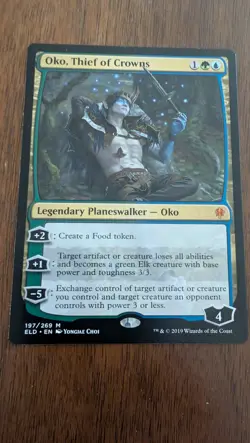 Oko, Thief of Crowns Throne of Eldraine Regular - Image 1