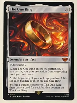 MTG The One Ring - LTR 0246 - NM/LP - FREE SHIPPING - Image 1
