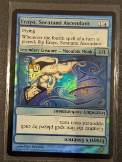 Erayo, Soratakmi Ascendant / Erayo's Essence - FOIL Saviors of Kamigawa NM MTG - Image 1