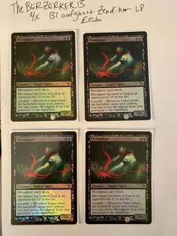 4x Bloodghast - FOIL - Zendikar Playset - RARE - OOP - Image 1