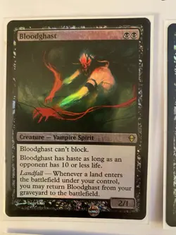 4x Bloodghast - FOIL - Zendikar Playset - RARE - OOP - Image 2