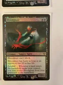 4x Bloodghast - FOIL - Zendikar Playset - RARE - OOP - Image 5