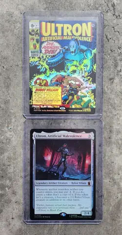 Ultron, Artificial Malevolence Marvel Super Heroes Foil - Borderless & Standard - Image 1