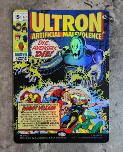 Ultron, Artificial Malevolence Marvel Super Heroes Foil - Borderless & Standard - Image 2