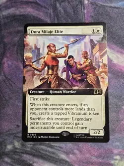 Dora Milaje Elite (Extended Art) Commander: Marvel Super Heroes Regular - Image 1