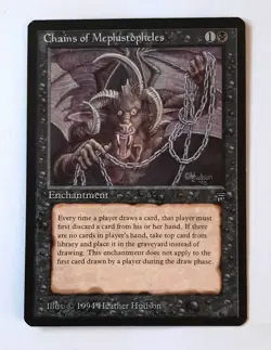 Chains of Mephistopheles - MTG: Magic the Gathering - English - LP/NM condition - Image 1