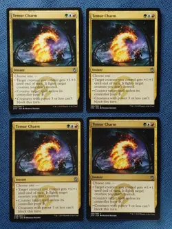 MTG 4x Temur Charm x4 NM Khans of Tarkir Magic Playset - Image 1
