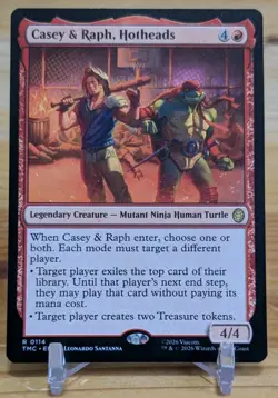 Casey & Raph, Hotheads Commander: Teenage Mutant Ninja Turtles Regular - Image 1