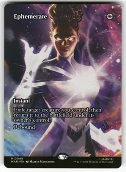 Ephemerate (FOIL + Borderless) 44 Marvel Universe Eternal-Legal MTG NM - Image 1