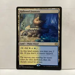MTG Hallowed Fountain Magic: The Gathering Lorwyn Eclipsed Rare #0265 - Image 1
