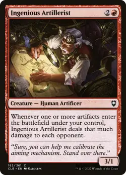 Ingenious Artillerist [Commander Legends: Battle for Baldur's Gate] Near Mint - Image 1