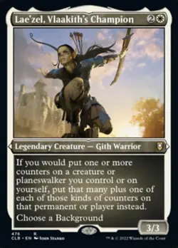 Lae'zel, Vlaakith's Champion (Foil Etched) [Commander Legends: Battle for Baldur - Image 1