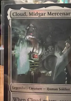Cloud, Midgar Mercenary - Promo - Foil - Final Fantasy Commander - NM - MTG - Image 4