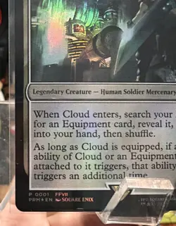 Cloud, Midgar Mercenary - Promo - Foil - Final Fantasy Commander - NM - MTG - Image 5