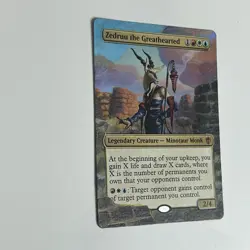 MTG altered hand painted Zedruu The Greathearted Commander EDH Alter Card - Image 3